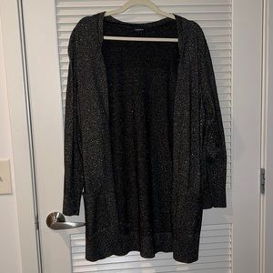 Sparkly black cardigan - Torrid size 2